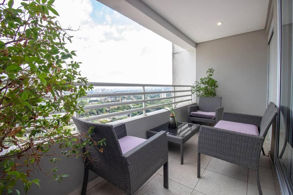Bhomy Pinheiros Moderno Varanda E Vista Vr166 San Paolo Esterno foto