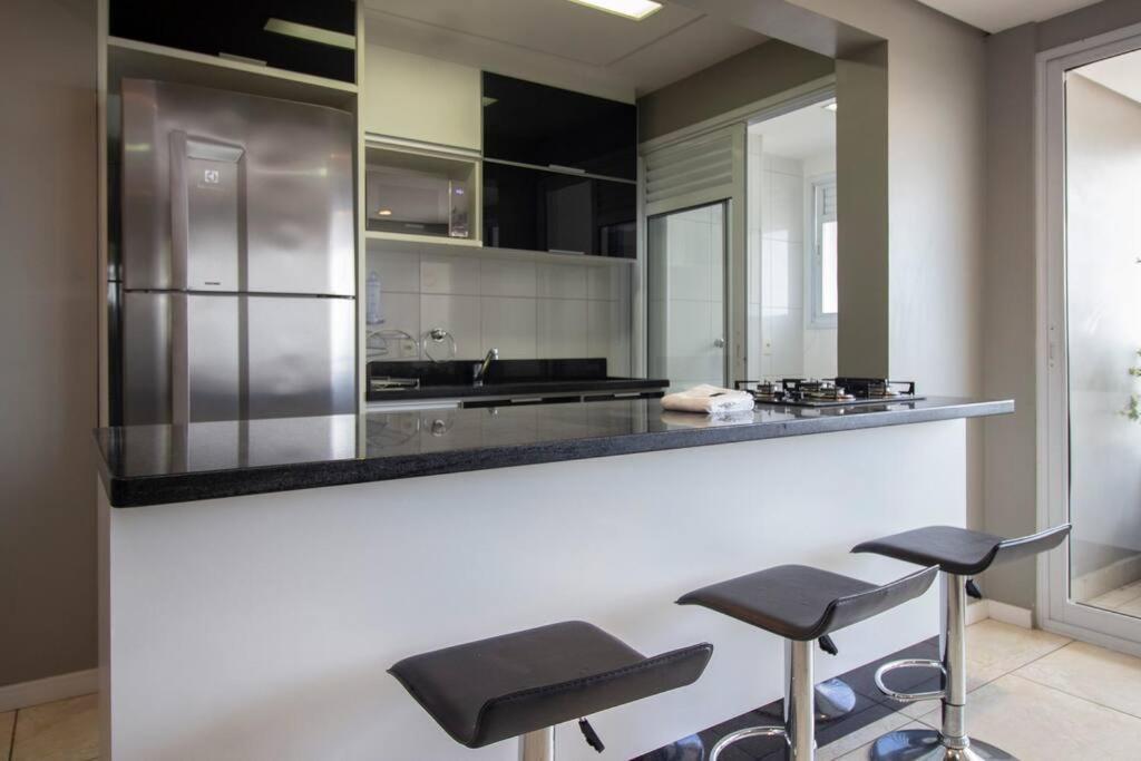 Bhomy Pinheiros Moderno Varanda E Vista Vr166 San Paolo Esterno foto